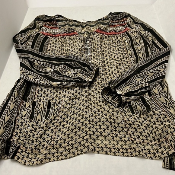 Free People sheer top size S - Picture 4 of 6